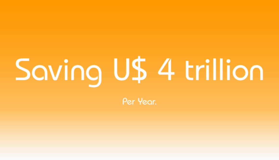 Saving 4 trillions by going renewable